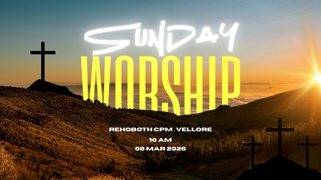 🛑LIVE --ஞாயிறு ஆராதனை/ Sunday Service =8 Mar 2026 / 10 AM