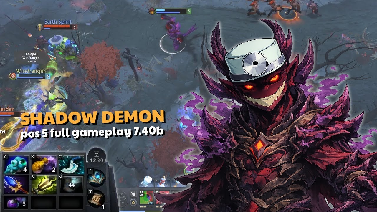 [FULLGAME] Chơi SHADOW DEMON pos5 | SD as pos5 Dota 2