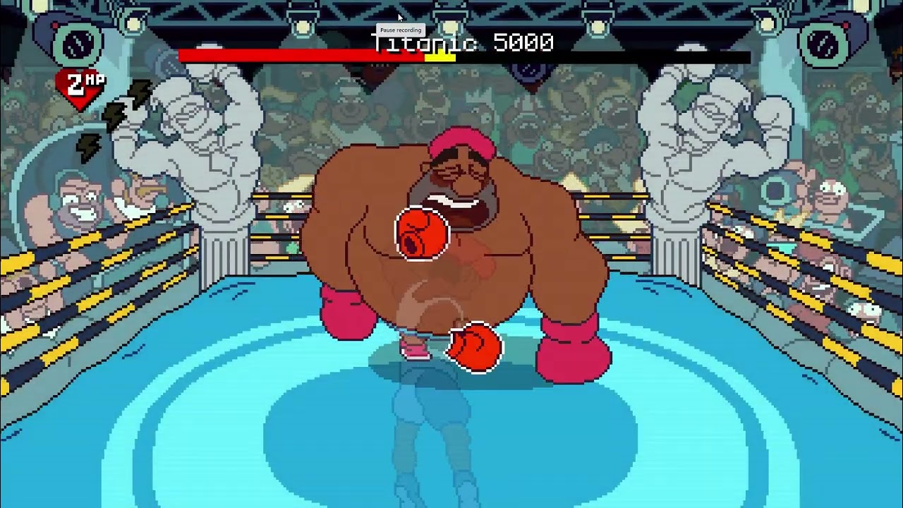 Big Boy boxing Titanic 5000 boss fight