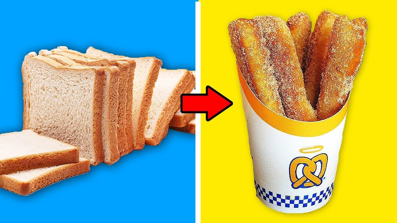 LIFE HACKS AND RECIPES WITH BREAD