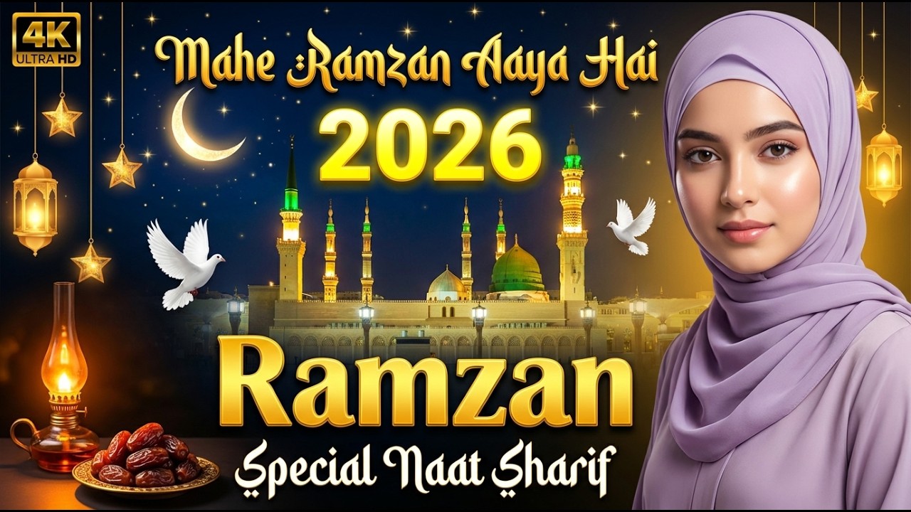🌙☪️ 2026 Mahe Ramzan Aaya Hai | Ramazan Special Naat Sharif | New Ramadan Naats Hindi/Urdu 