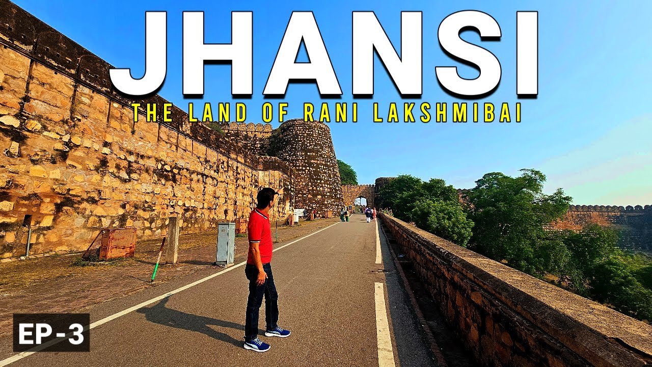 Jhansi Tourist Places | Jhansi Fort Tour | Rani Mahal Jhansi | Jhansi Citi Tour | Vikram Xplorer