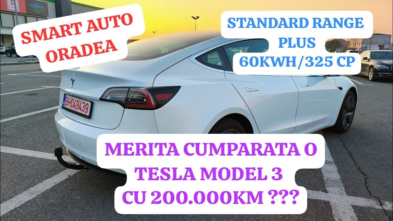 MERITA SA CUMPERI O TESLA MODEL 3 CU 200.000 KM LA BORD ?