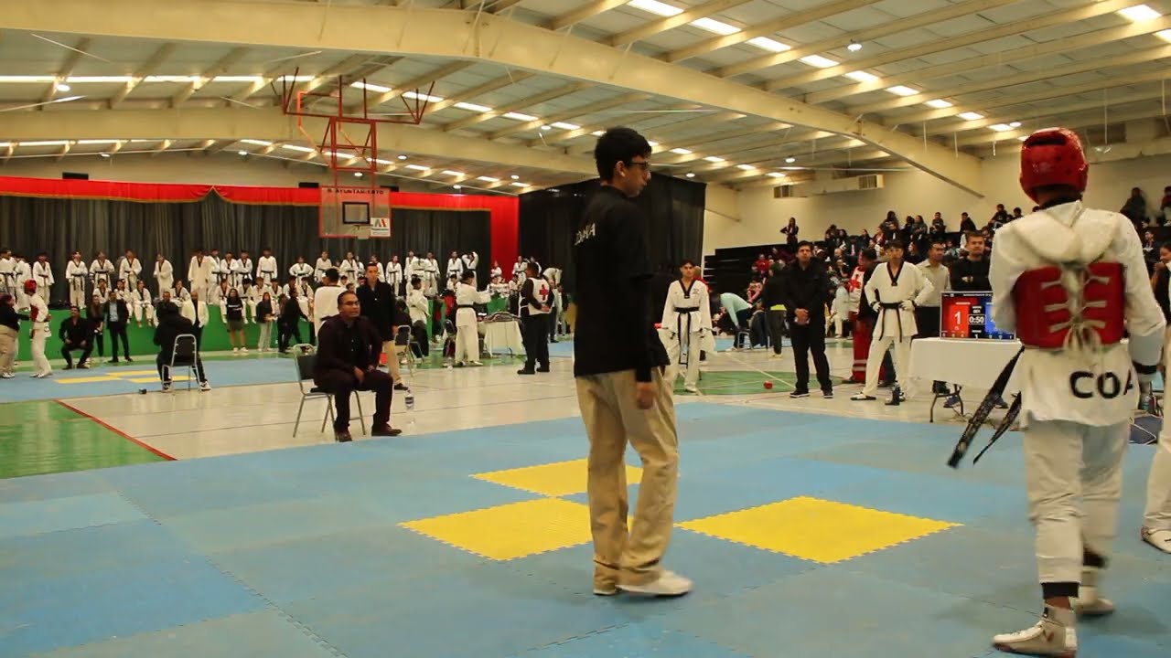 Ernesto Emiliano Sub 21 -58kg Selectivo Estatal Federado Taekwondo Round 1