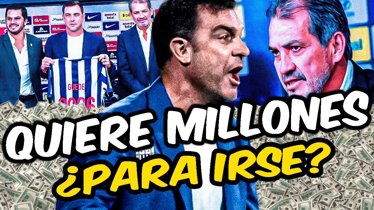 ALIANZA LIMA: ¿PABLO GUEDE PIDE MILLONES PARA IRSE?