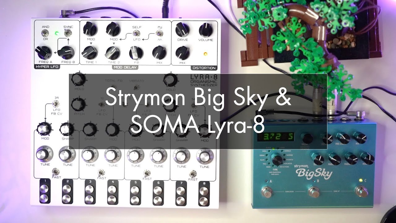 Strymon Big Sky & SOMA Lyra-8
