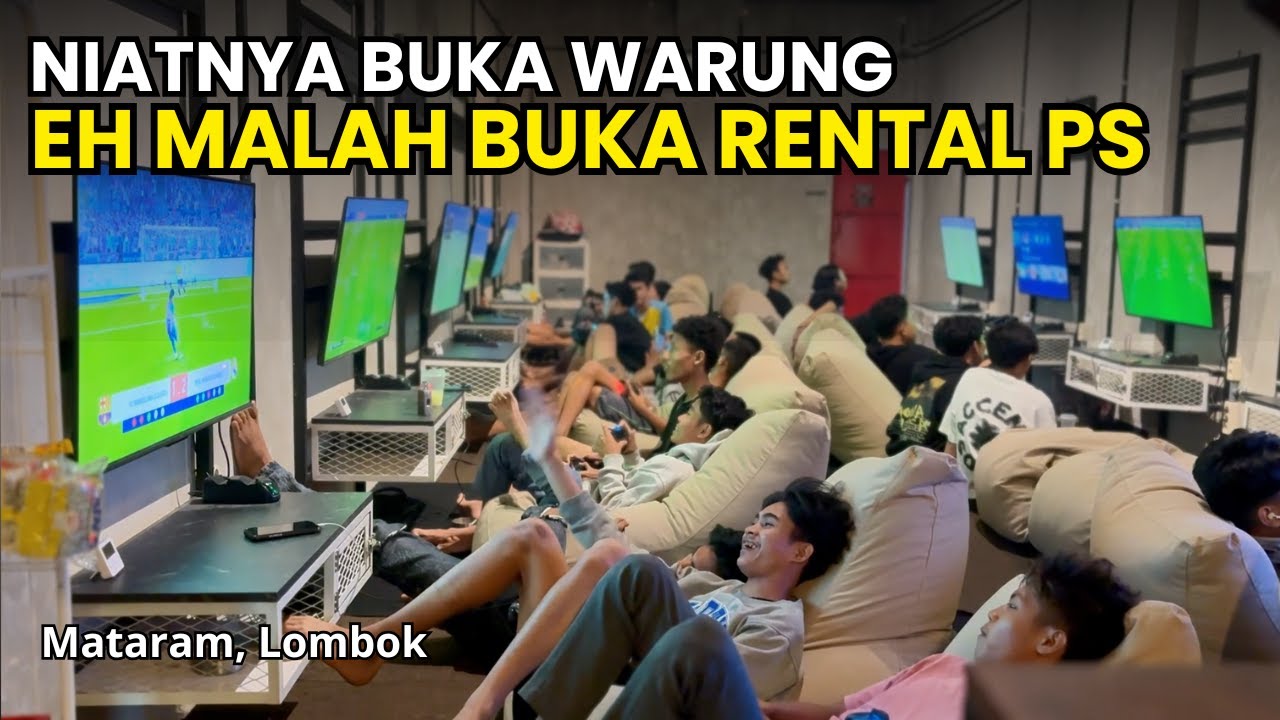 Terinspirasi Dari Youtube, Akhirnya Buka Rental PS daripada Buka Cafe