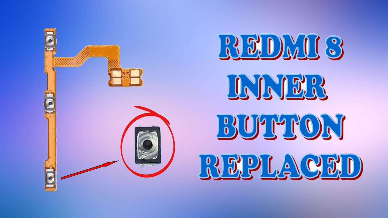 Redmi 8 Inner Power Button Replace|How to Redmi 8 Inner Power Button Replace||#redmi8||#dgenterprise