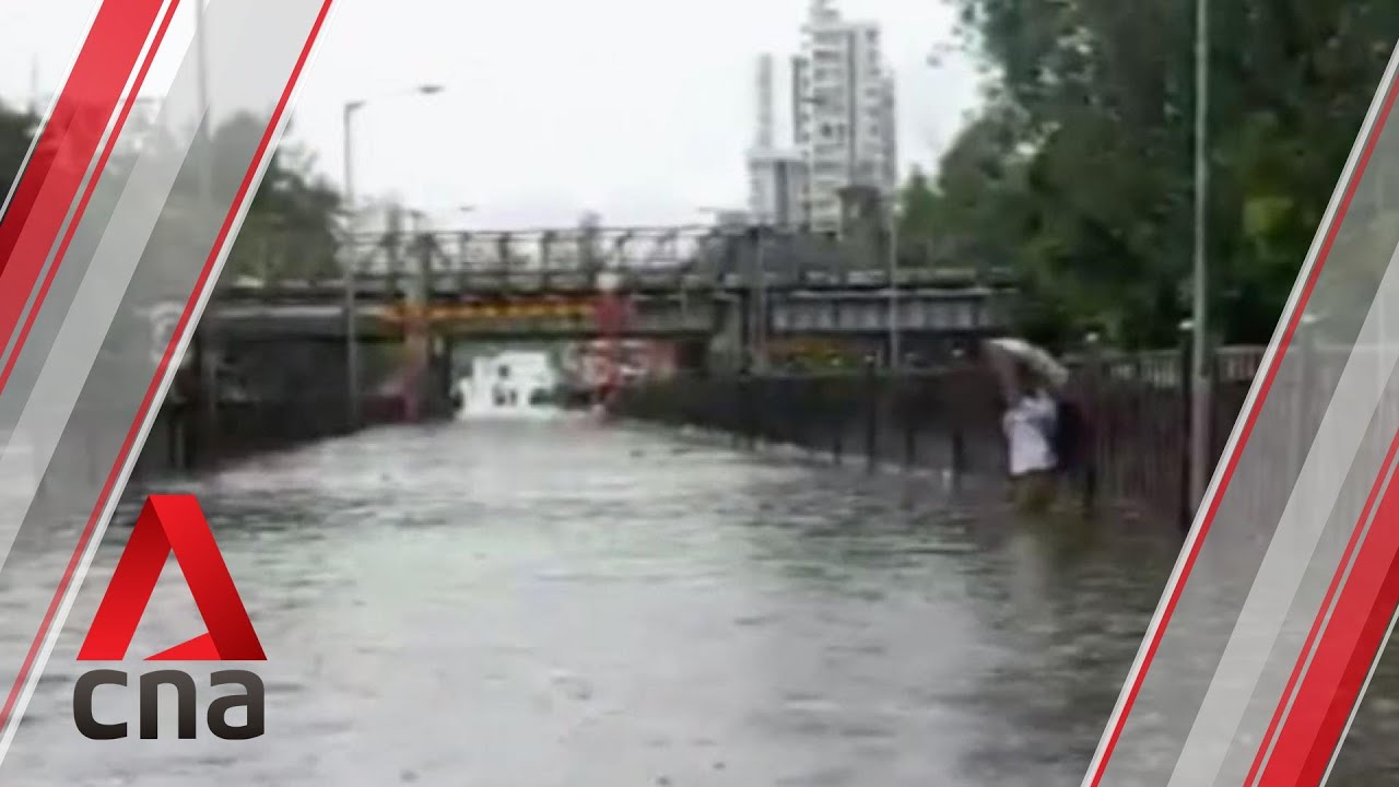 Heavy rain batters Mumbai, disrupting rail and road traffic