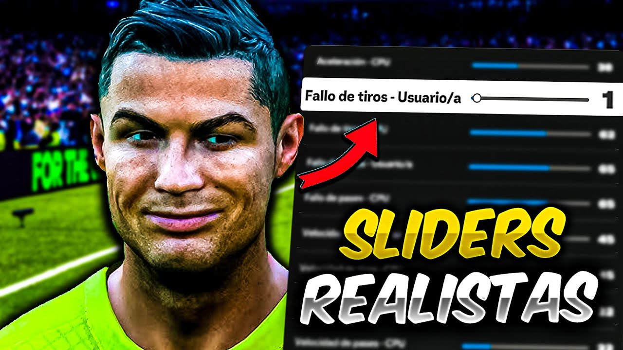 SLIDERS REALISTAS para jugar & ARREGLAR MODO CARRERA en FC 25...