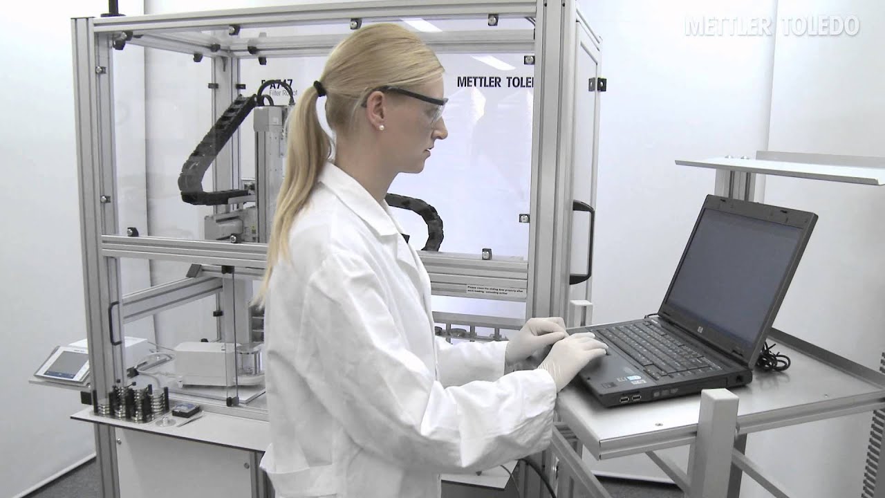 Robotic Filter Weighing