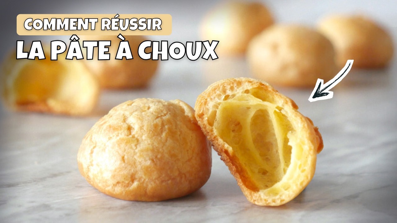 La PÂTE À CHOUX INRATABLE – Tous les secrets pour réussir choux, éclairs et chouquettes