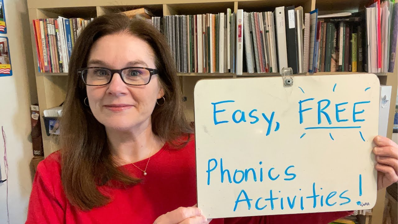 Free Easy No-Prep Phonics Activities for Beginning Readers