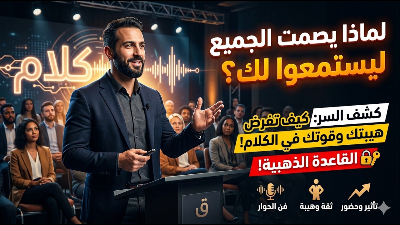 فن الحوار القوي: 7 تقنيات نفسية تجعلك تفرض هيبتك ويستمع إليك الجميع
