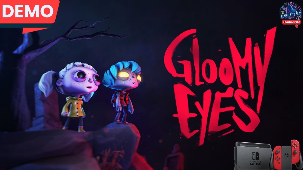 Gloomy Eyes DEMO Геймплей Nintendo Switch V1 #gloomyeyes #nintendoswitch