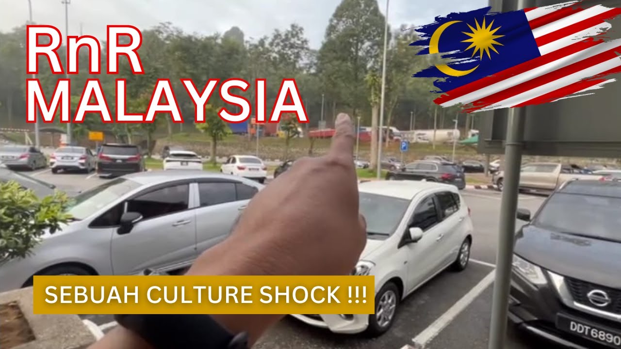 WOOWW!! Kami TERKEJUT Dengan Fasilitas RnR Di Malaysia 🇲🇾