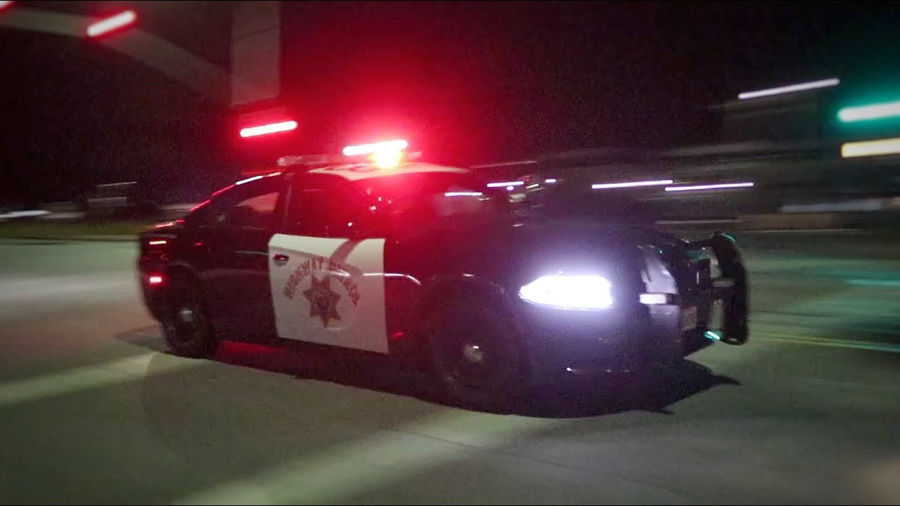 California Highway Patrol responding FAST to a Fatal Vehicle Accident