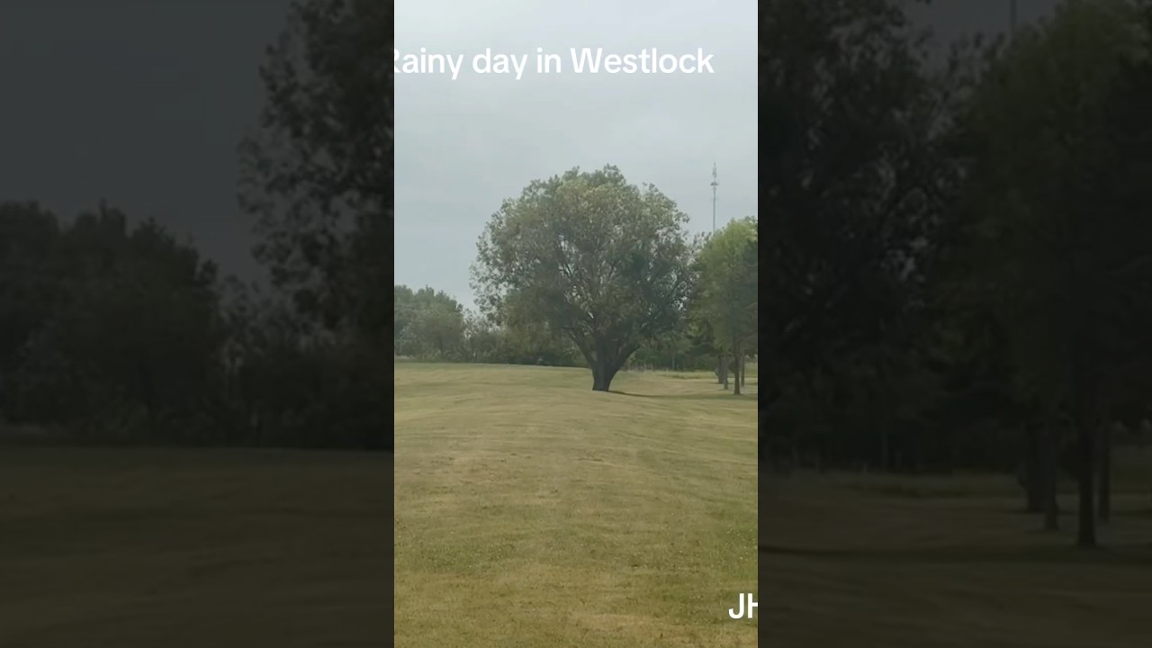 Rainy day in Westlock