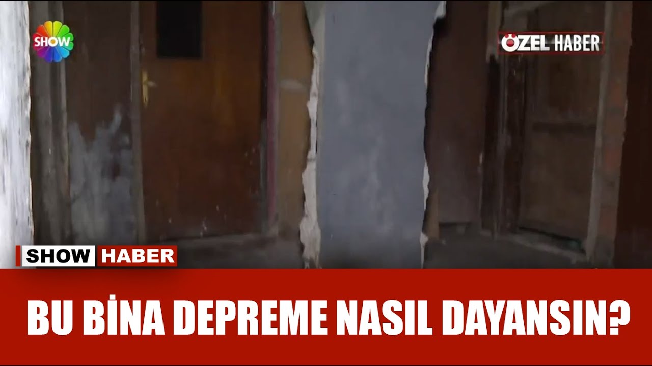 Kiriş çatlak, kolon yarık, demir paslı!