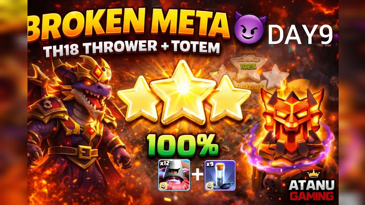 Thrower + Totem Attack | Legend Rank push | March season Day09 !