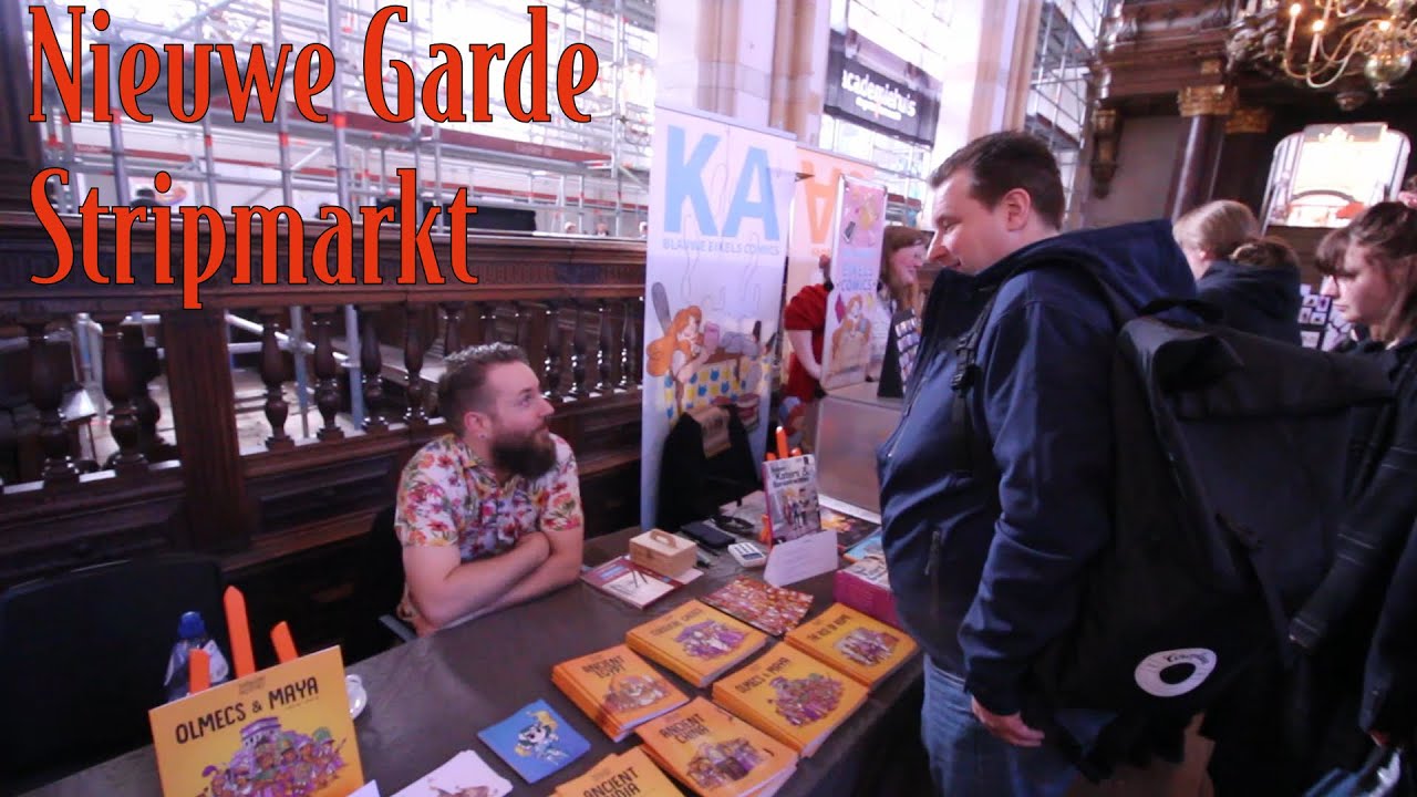 De Nieuwe Garde Stripmarkt in Zwolle