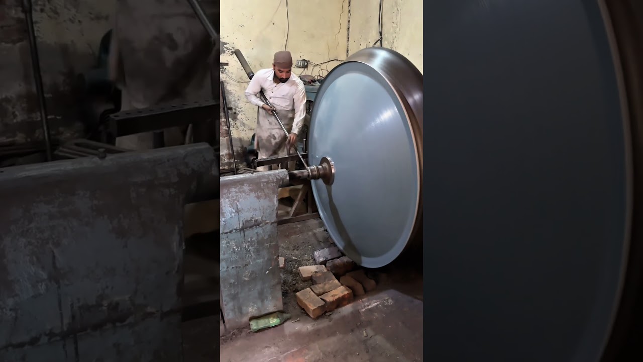 How a Skilled Maker Shapes a Satellite Dish Antenna 📡  #DIYAntenna