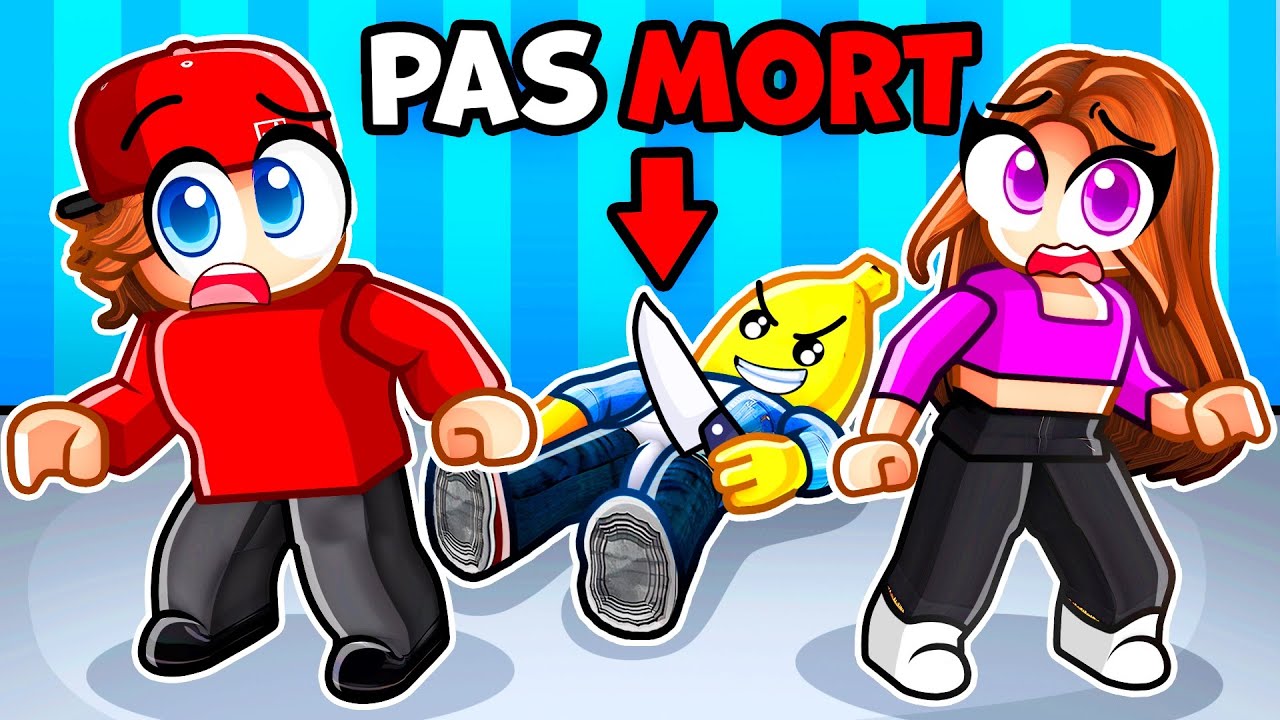 J’ai fait SEMBLANT d’être MORT sur ROBLOX MM2 !