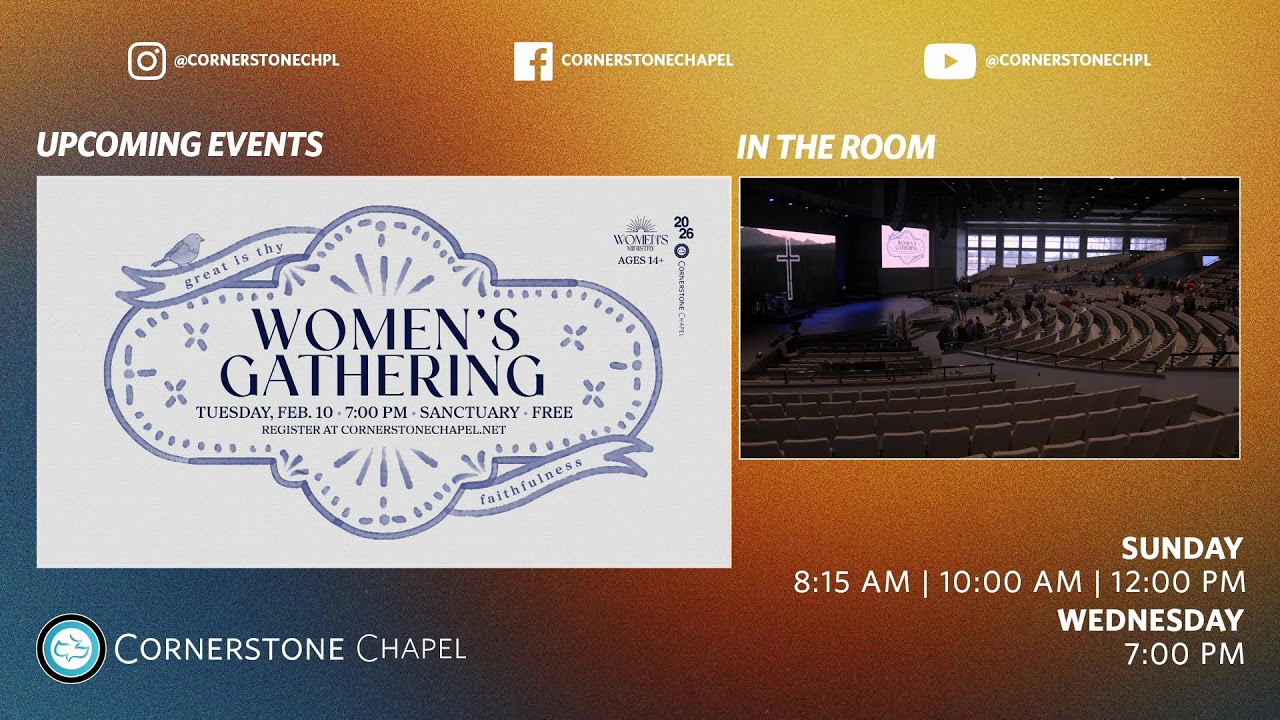 Cornerstone Chapel Leesburg, VA  |  10:00 AM Service