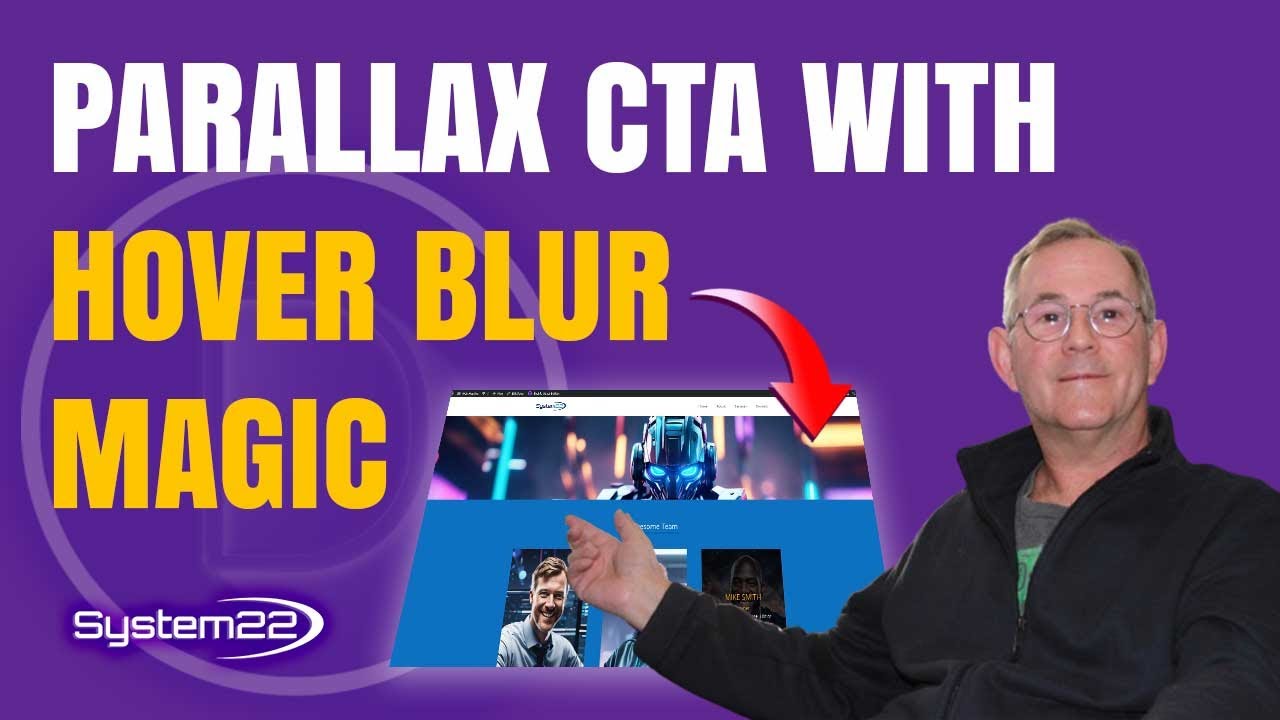Prepare to Be Amazed: Dive into Divi Parallax CTA with Hover Blur Magic!