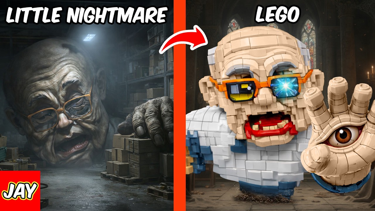 I Built LITTLE NIGHTMARE 3 Ending With FINAL BOSS | JAY BRICKS