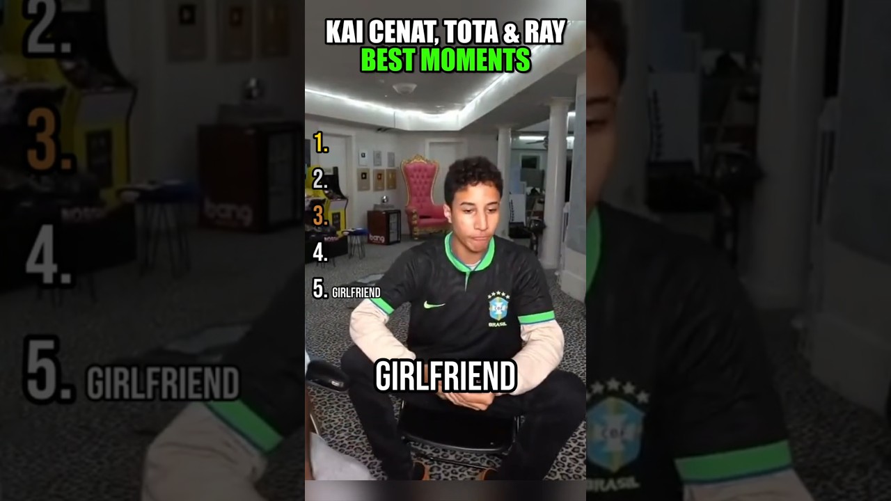 RANKING Best KAI CENAT, TOTA & RAY Clips EVER!🥀💔 #shorts