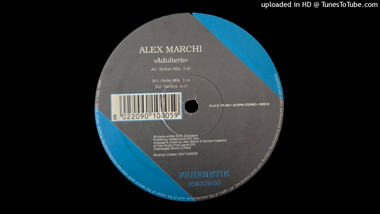 Alex Marchi – Adulterio (Orbit Mix) [FR 003]