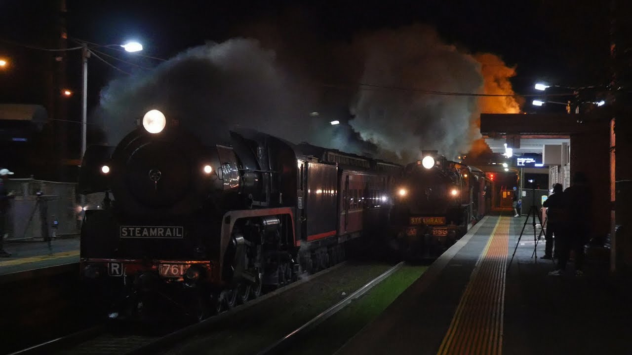 TRIPLE HEADING and PARALLEL RUNNING! (Steamrail 
