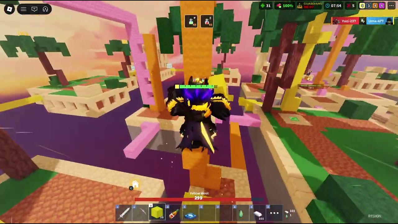 roblox bedwars victorious eldertree showcase (part 1)