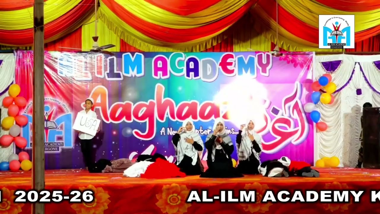 Pain, Patience & Hope | Palestine Performance by Class 7th Students