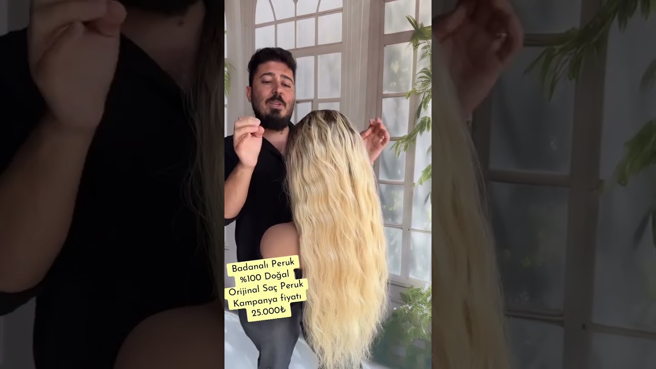 Bandanalı peruk. 10 saniyede tak çık