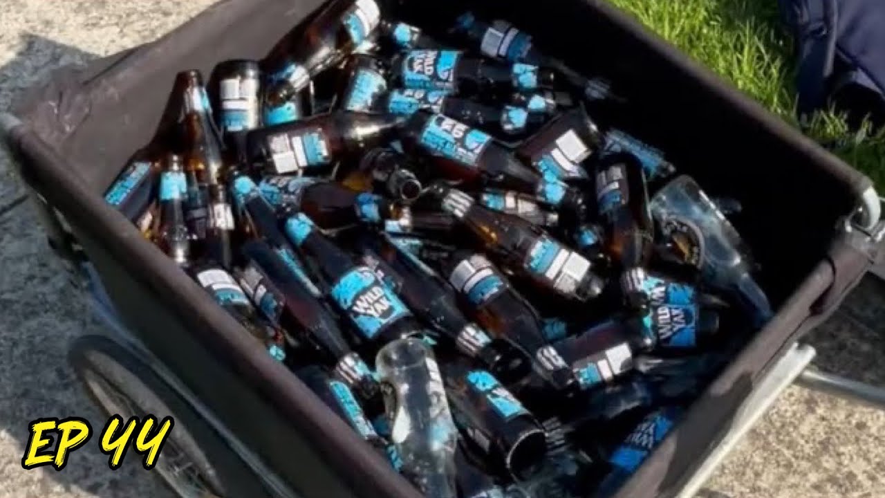 HUGE haul today, collecting 10c Bottles and cans and turning it into cash | Ep 44