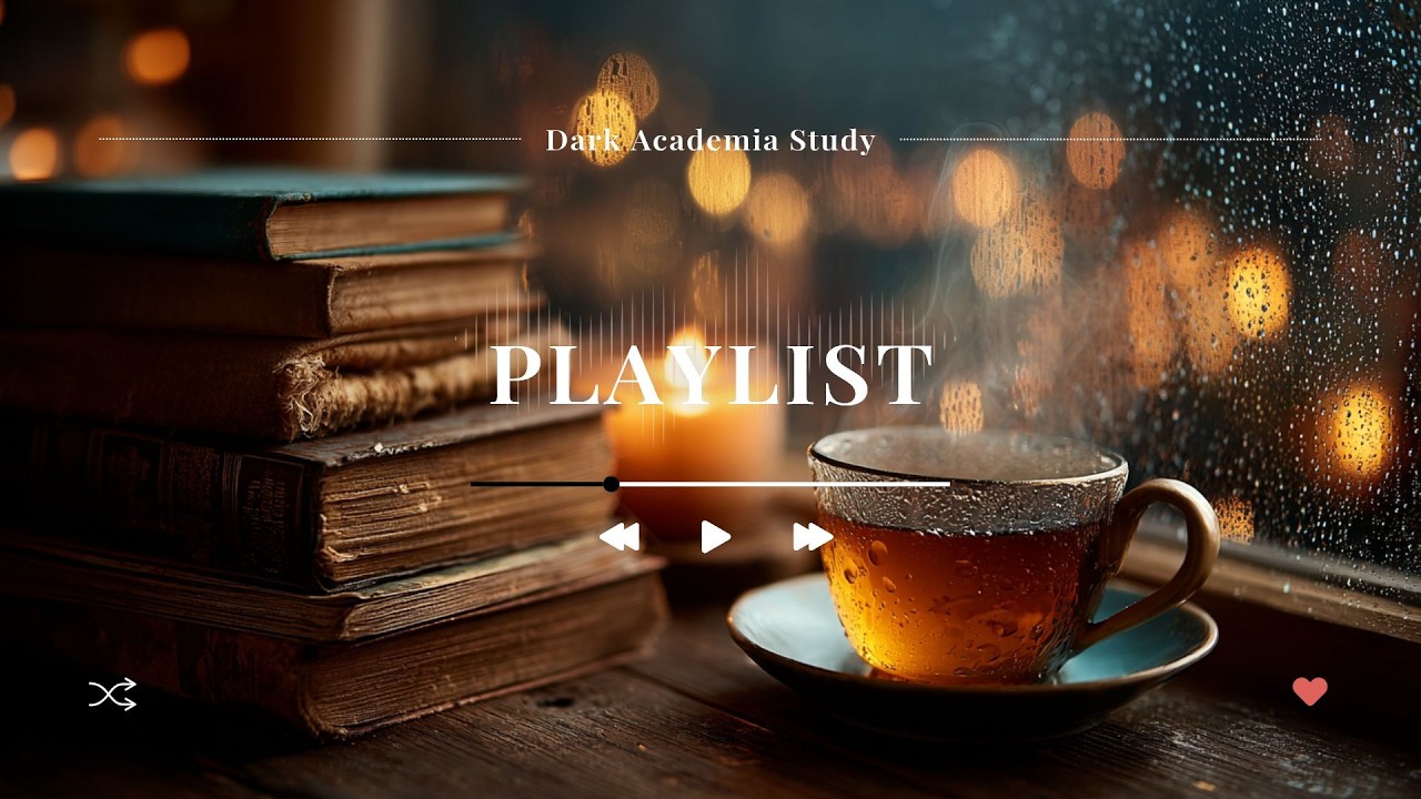 Rainy Library Focus | Dark Academia Neo-Classical Mix (Study / Reading)