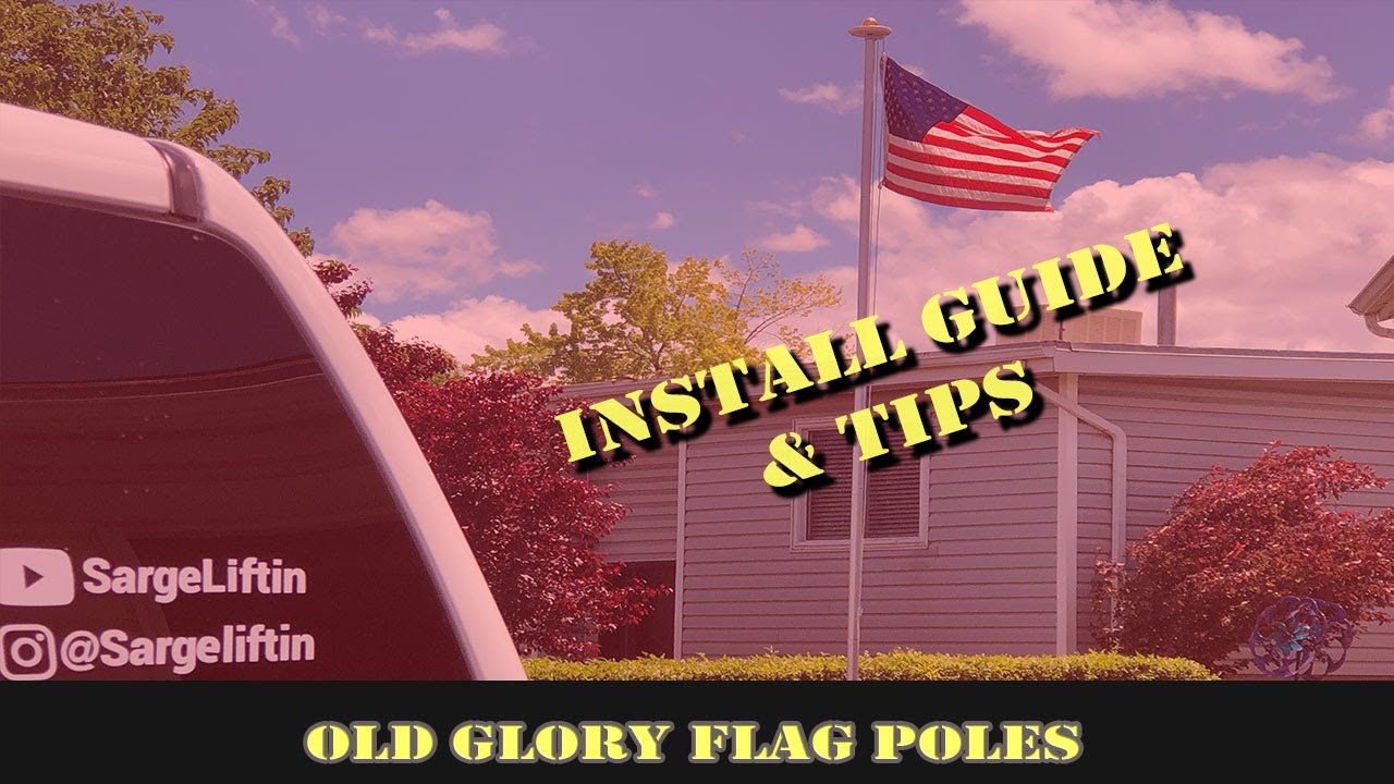Руководство и советы по установке флагштока Old Glory