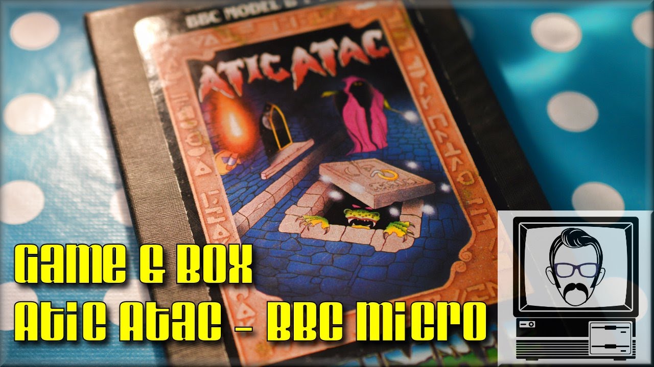 Atic Atac BBC Micro Model B - Game & Box | Nostalgia Nerd