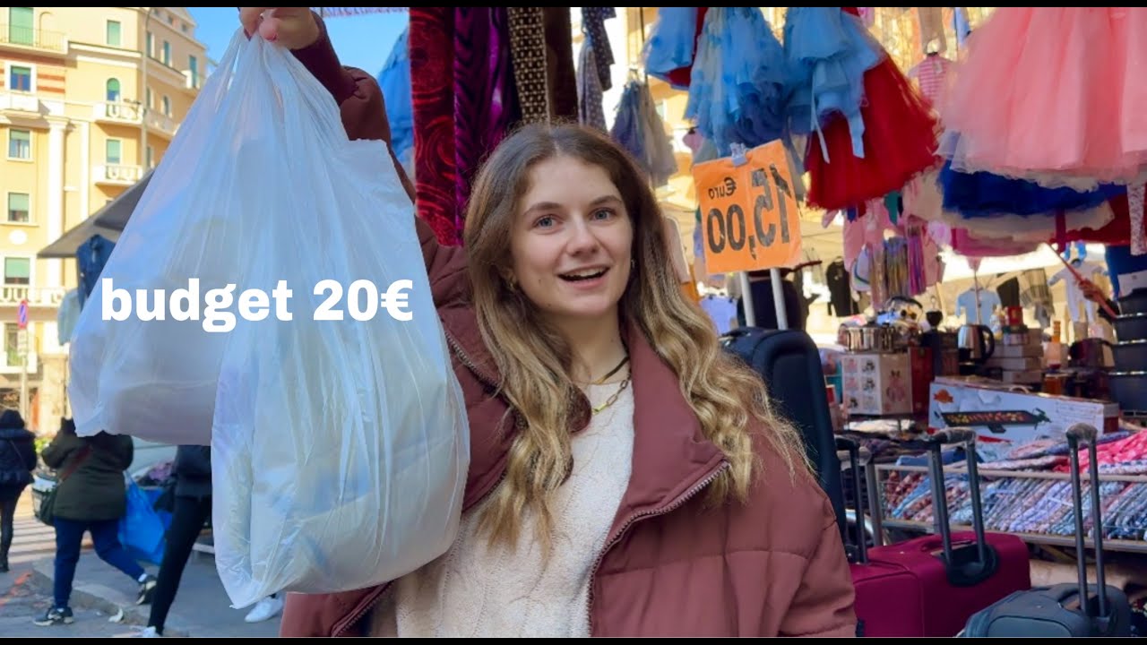 COSA COMPRO CON 20€ al MERCATINO, haul viale Papiniano!