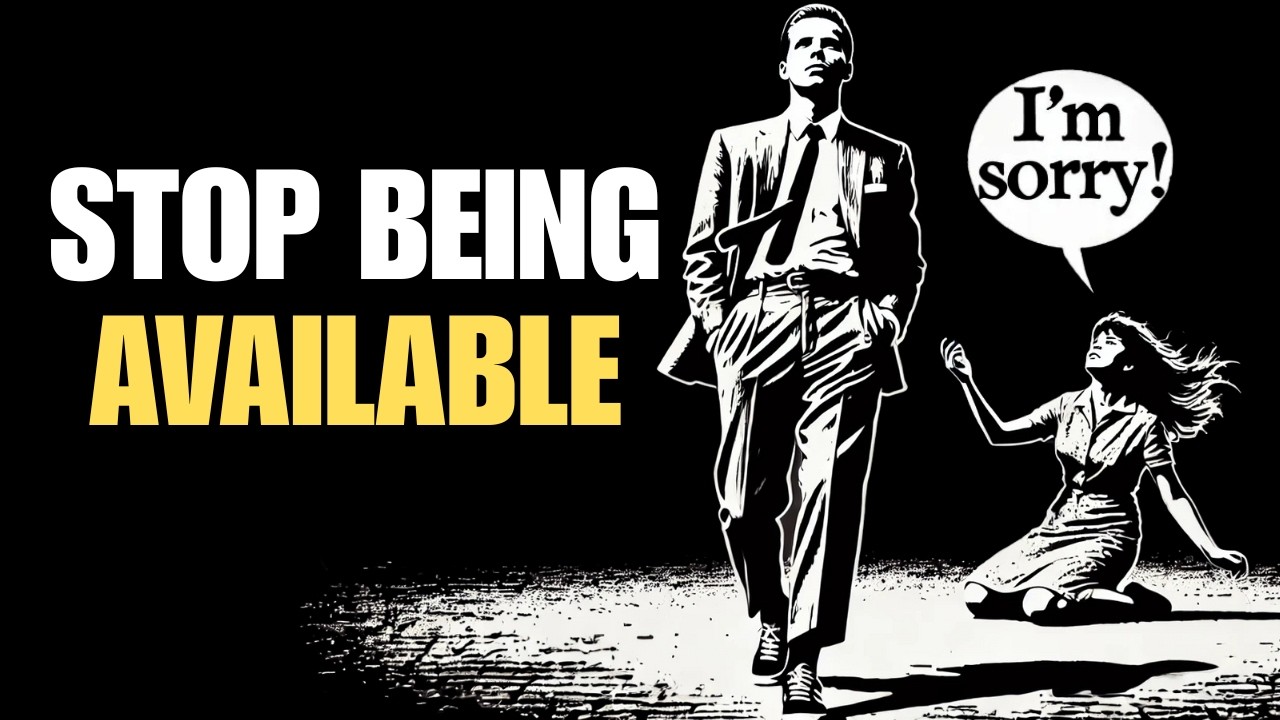 When You Stop Being Available, Everything Changes | Stoicism