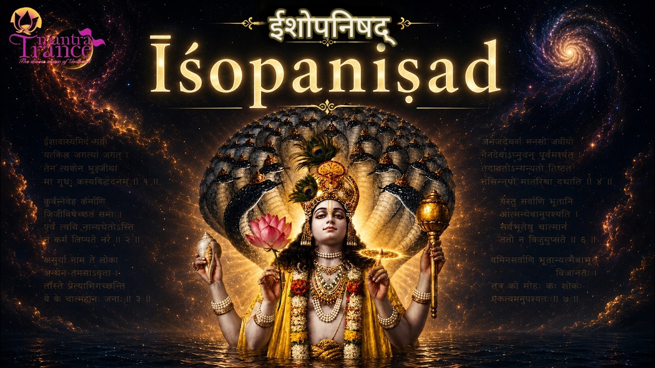Sri Isopanisad with Lyrics | Ultimate Philosophical Conclusion | Vedas