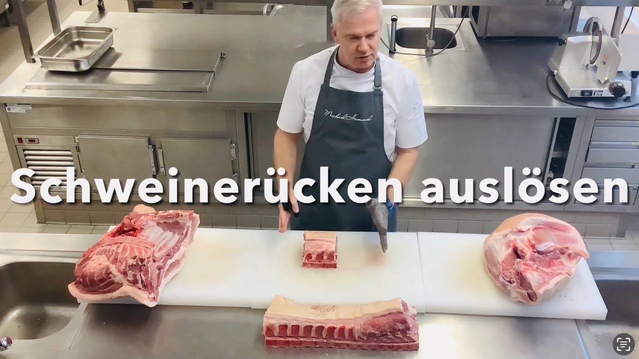 Schweinerücken auslösen