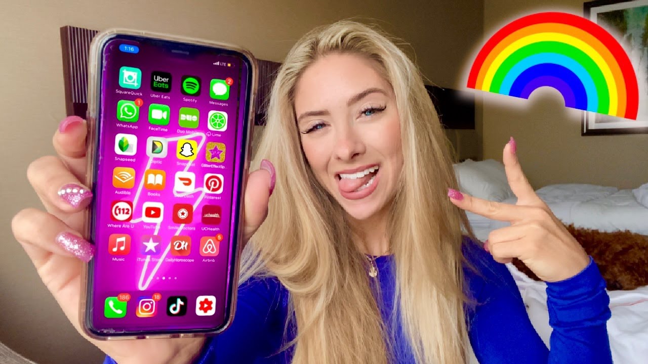 Cosa C'È nel mio IPHONE?! (arcobaleno)