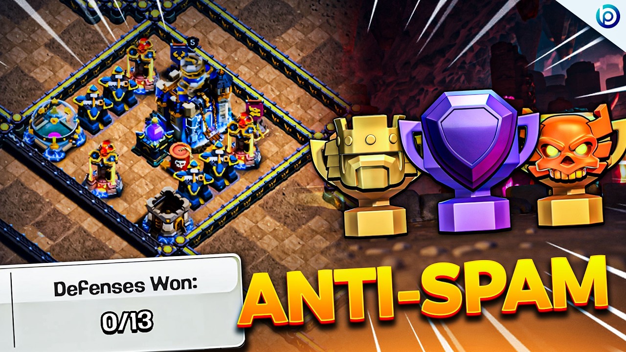 Stop Getting Tripled in CWL! Best TH18 Base Layout