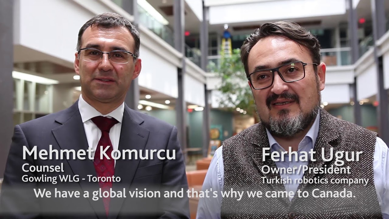 Gowling WLG connects Turkish Robotic company to Hamilton