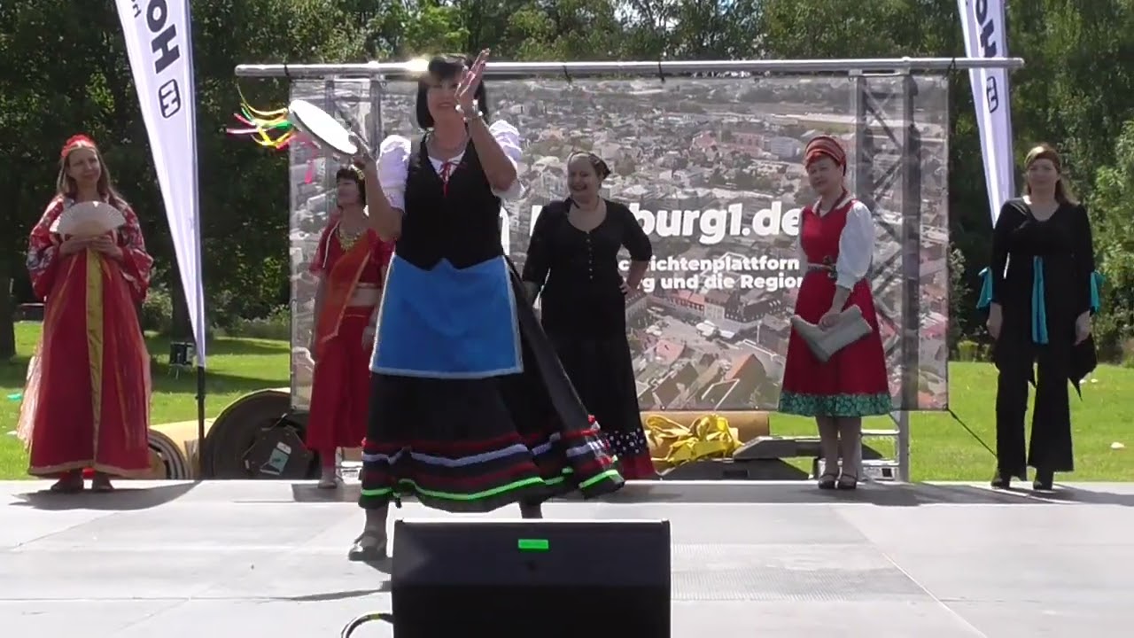 Volkspottpourri Tanzgruppe Souvenir
