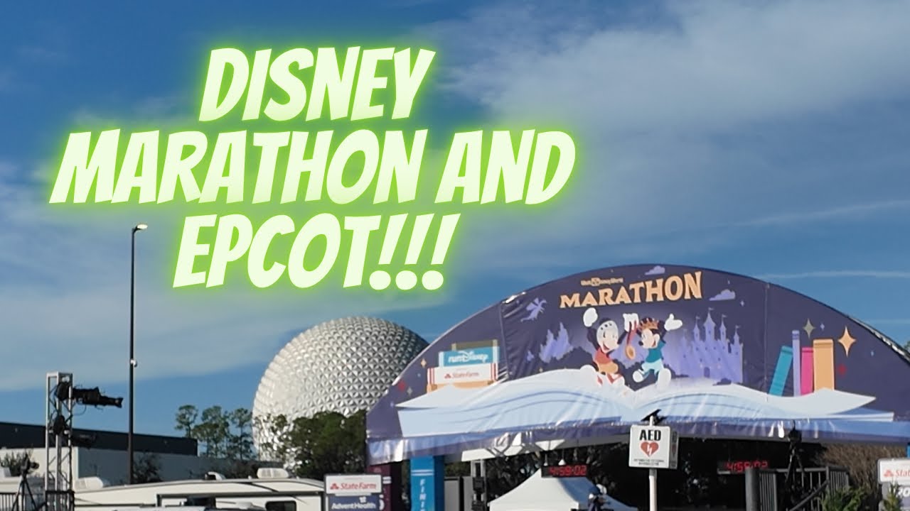 Disney Marathon and Epcot!!! #waltdisneyworld #epcot 