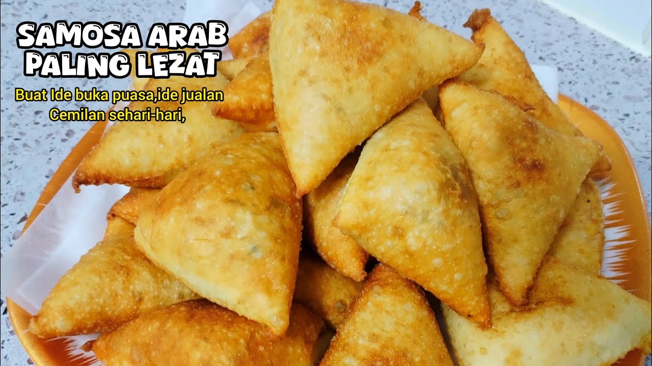 RESEP SAMOSA ARAB ASLI SAUDI! DALAMNYH KOPONG2 ANTI GAGAL‼️
